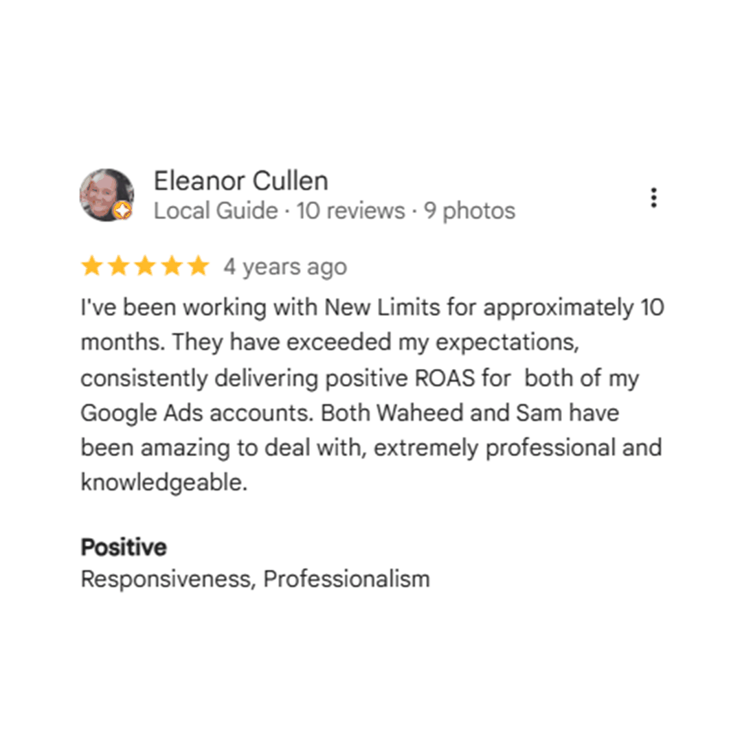 Google review preview